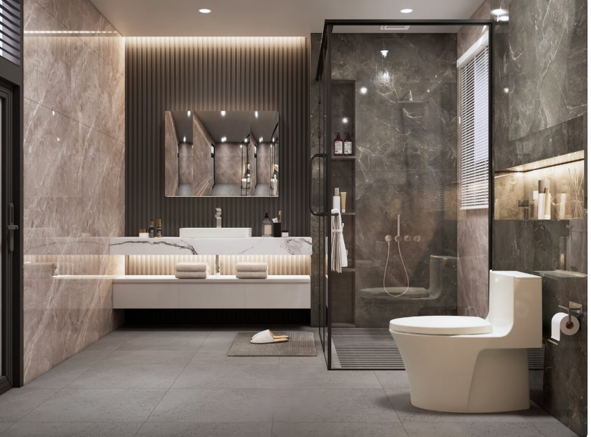 Modern bathroom