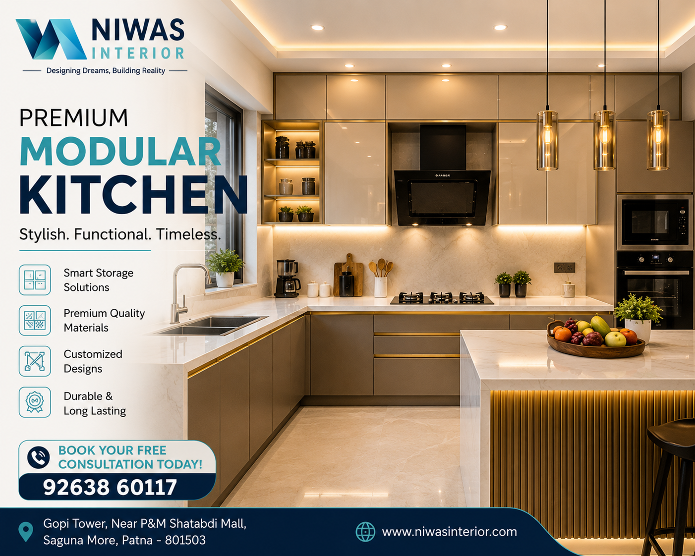 Compact kitchen project